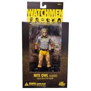 DC Comics Watchmen Nite Owl (Classic) Collector Action Figure Gift NIB